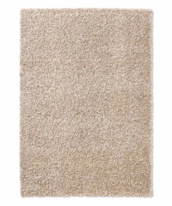 Tappeto a pelo lungo Classic - Beige - overzicht boven