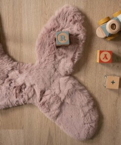 Tappeto per bambini soffice Balena - soffice Rosa - overzicht sfeer