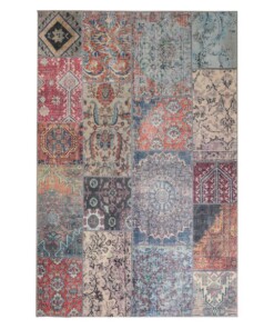 Tappeto patchwork - Fade Dreamer Multicolore - overzicht boven