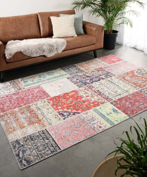 Tappeto patchwork - Fade Heritage Multicolore - sfeer