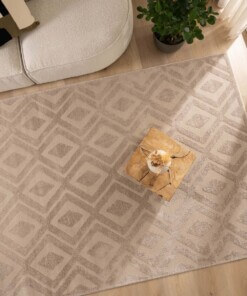 Tappeto stile scandinavo - Contour Diamond Beige