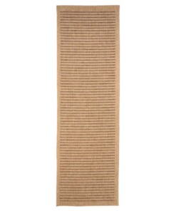 Tappeto da balcone effetto juta - Boho Stripe Beige/Marrone - overzicht