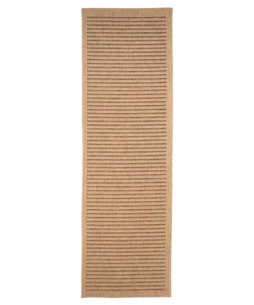 Tappeto da balcone effetto juta - Boho Stripe Beige/Marrone - overzicht