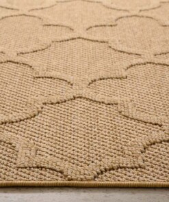 Tappeto da esterno - Trellis Retreat Beige - close up