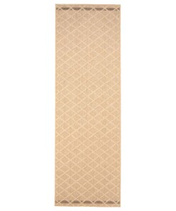 Tappeto da balcone a rombi - Retreat Beige - overzicht