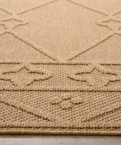 Tappeto Boho da esterno - Retreat Beige - close up