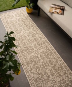 Tappeto da balcone Sunny Oriental - Crema/Beige - sfeer, thumbnail