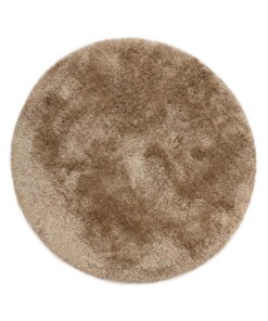 Tappeto rotondo Shaggy - Meadow Beige - overzicht