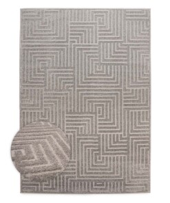 Tappeto stile scandinavo - Contour Gem Grigio - overzicht