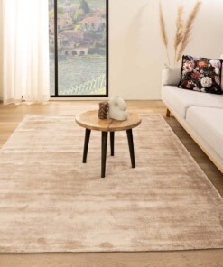 Tappeto in viscosa - Glamour Beige - sfeer